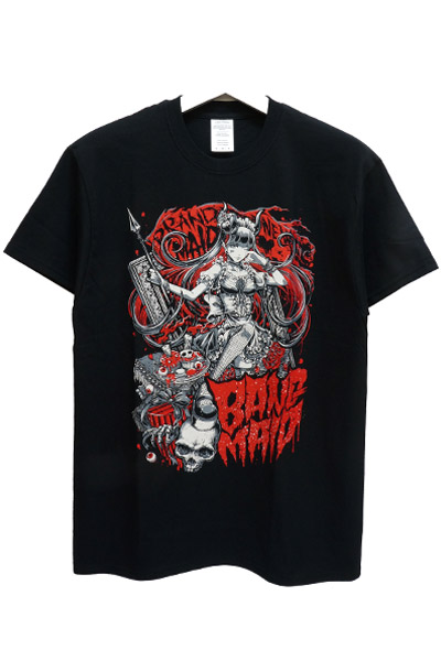 BAND-MAID Brand New MAID Tシャツ KagaMI Design A Red / Gray (World Tour)