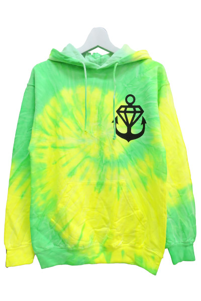 STAY SICK CLOTHING Anchor Tie Dye Pullover[B]