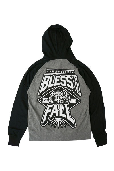 BLESS THE FALL Hollow Bodies Black/Grey Zip-Up