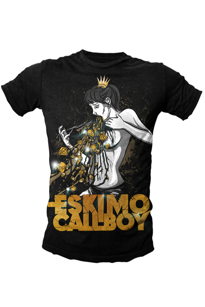 ESKIMO CALLBOY Puke Girl T-­Shirt