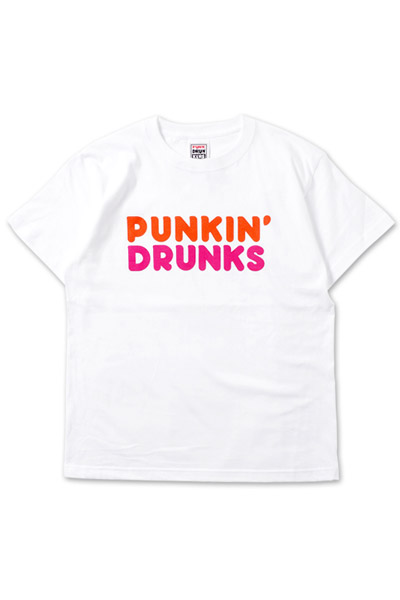 PUNK DRUNKERS (パンクドランカーズ) PUNKIN' DRUNKERS.TEE WHITE