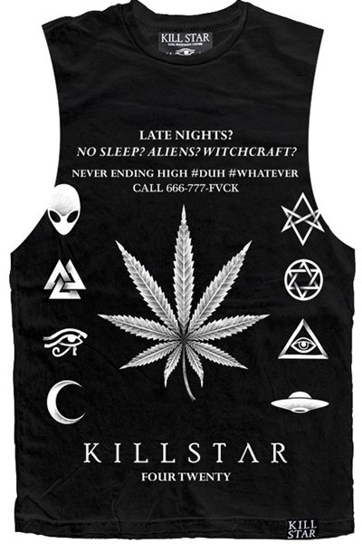 KILL STAR CLOTHING 420 TANK [B]