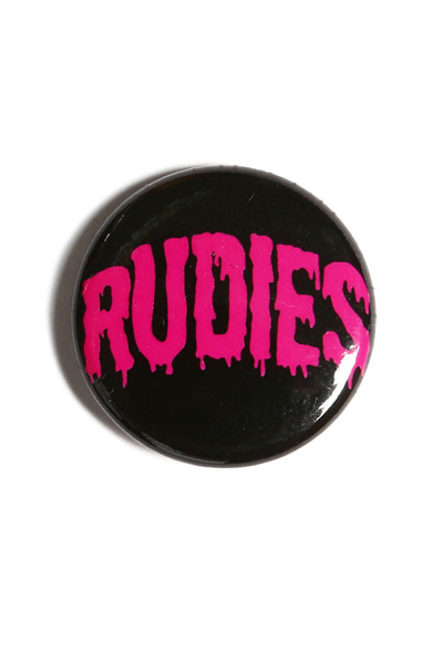 RUDIE'S MGM BADGE BLACK/PINK