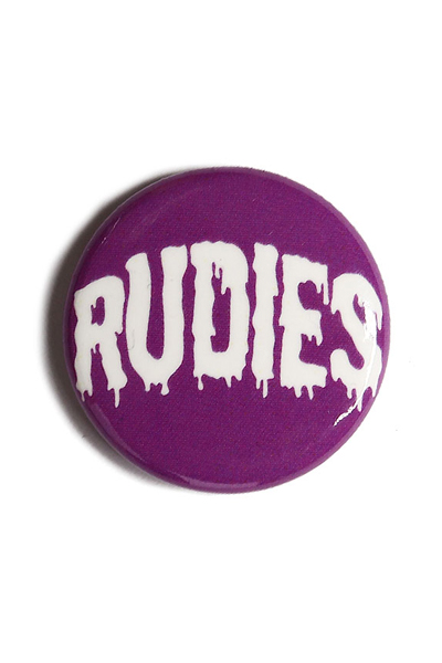 RUDIE'S MGM BADGE PURPLE/WHITE