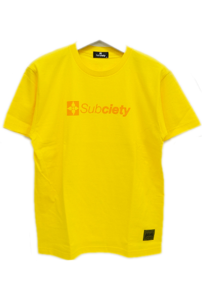 Subciety THE BASE S/S YELLOW-BLACK