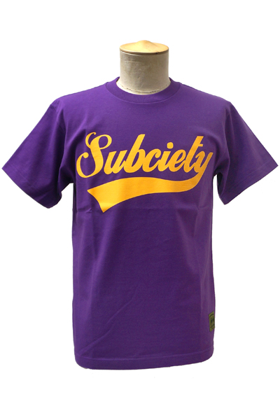 Subciety GLORIOUS S/S PURPLE/YELLOW