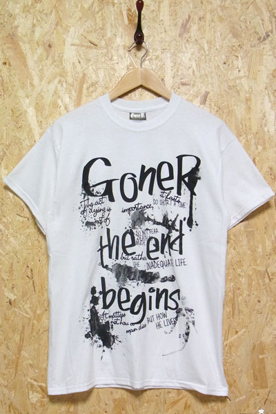 GoneR Message T-Shirts - White
