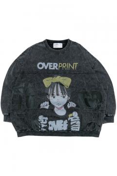 over print
