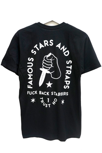 FAMOUS STARS AND STRAPS (フェイマス・スターズ・アンド・ストラップス) BACK STABBERS Tee