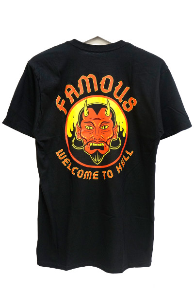 FAMOUS STARS AND STRAPS (フェイマス・スターズ・アンド・ストラップス) WELCOME TO HELL Tee