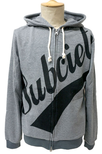 Subciety ZIP PARKA-LARGE GLORIOUS- CHARCOAL