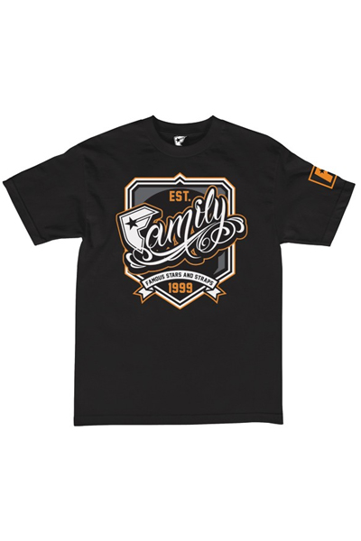 FAMOUS STARS AND STRAPS CHAMPS Tee BLK