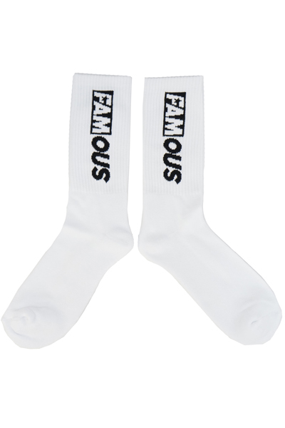 FAMOUS STARS AND STRAPS (フェイマス・スターズ・アンド・ストラップス) BIG BEAT Socks WHITE