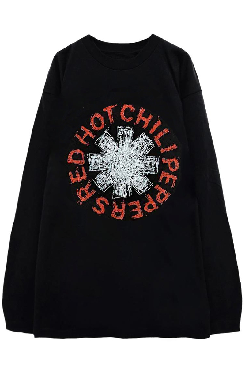 RED HOT CHILI PEPPERS UNISEX SWEATSHIRT: SCRIBBLE ASTERISK