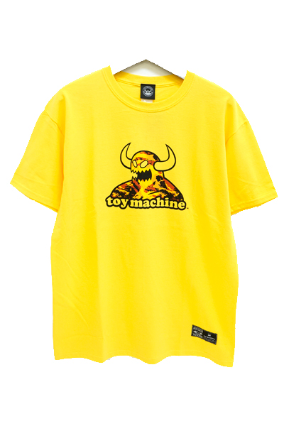 TOY MACHINE TMP18ST7 camo monster st yellow