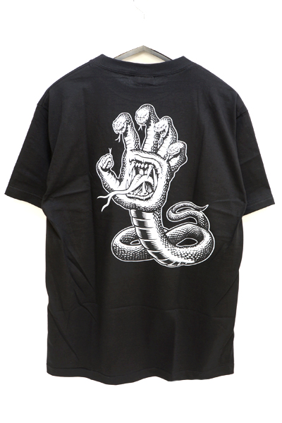 SANTA CRUZ Hissing Hand S/S T-Shirt Black
