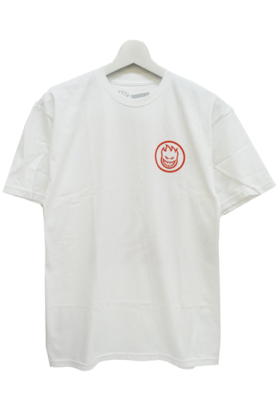 SPITFIRE SWERL BOX S/S TEE WHITE