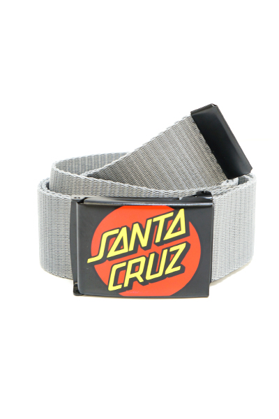 SANTA CRUZ Classic Dot Belt Charchoal