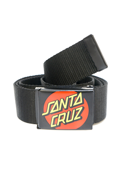 SANTA CRUZ Classic Dot Belt Black