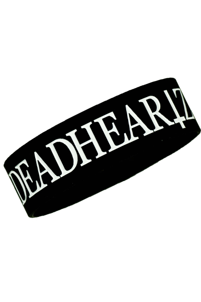 DEADHEARTZ RUBBER BAND 15SS BLACK