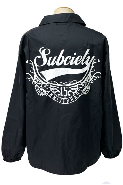 Subciety COACH JKT-15th GLORIOUS- BLK/WHI