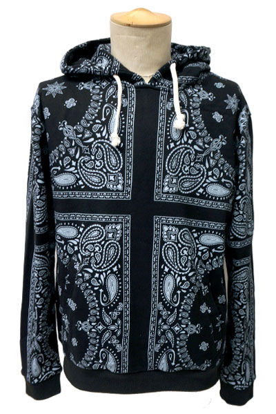 Subciety PARKA-PATTERNED ALL OVER- BLK