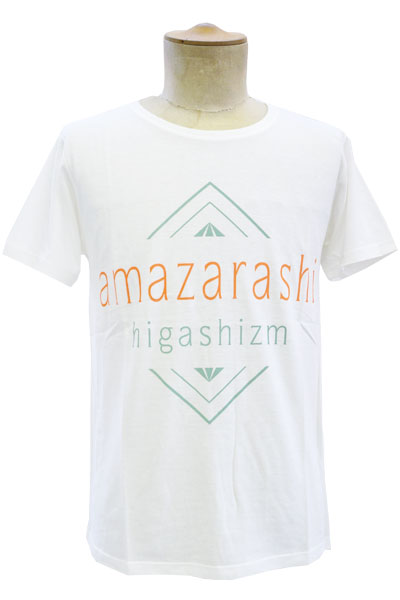 amazarashi higashizm logo T-SHIRTS WHT