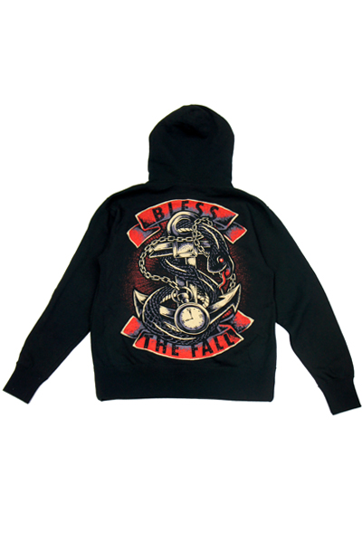 BLESS THE FALL Anchor Hoodie Black