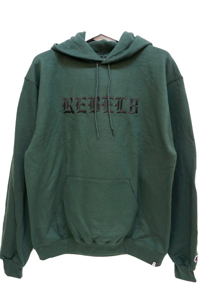 REBEL8 IMMORTAL CHAMPION HOODIE FOREST GREEN