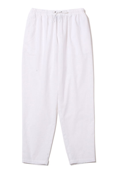 SILLENT FROM ME RUEFUL -Easy Sarouel Pants- WHITE