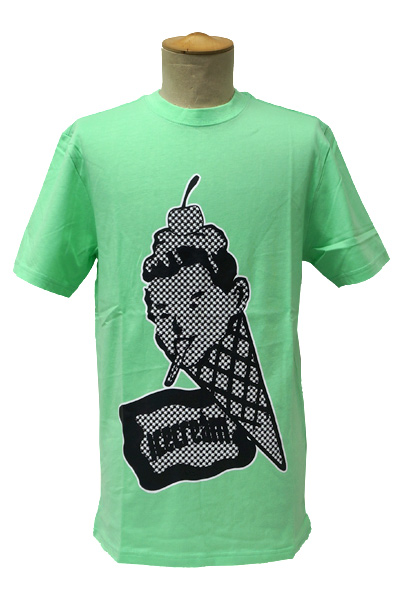 ICECREAM ICED OUT CONE MAN T-SHIRT TEAL