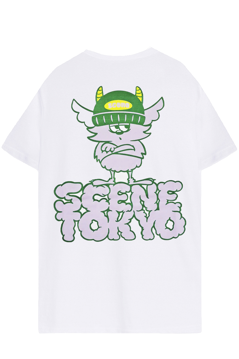 SCENE TOKYO (シーントウキョウ) roroharo Tee (white)