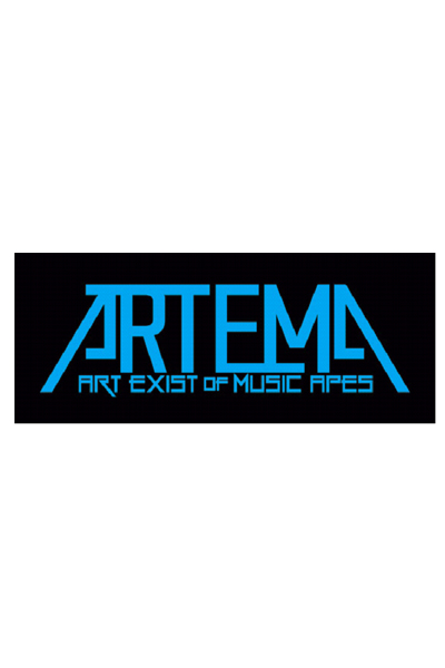 ARTEMA logo Sticker BLK/BLE
