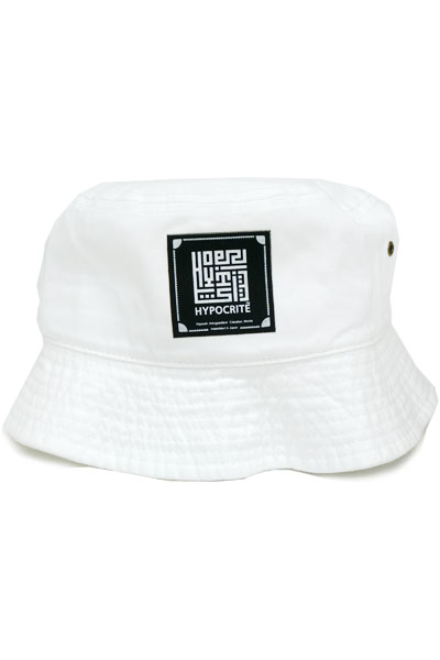 Hypocrite(ヒポクリット) The Hie Logo Backet Hat WHT