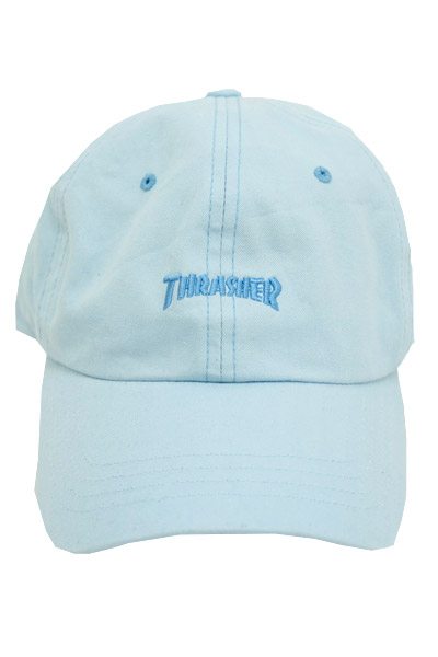 THRASHER 16TH-C25 WASH CAP LIGHT BLUE