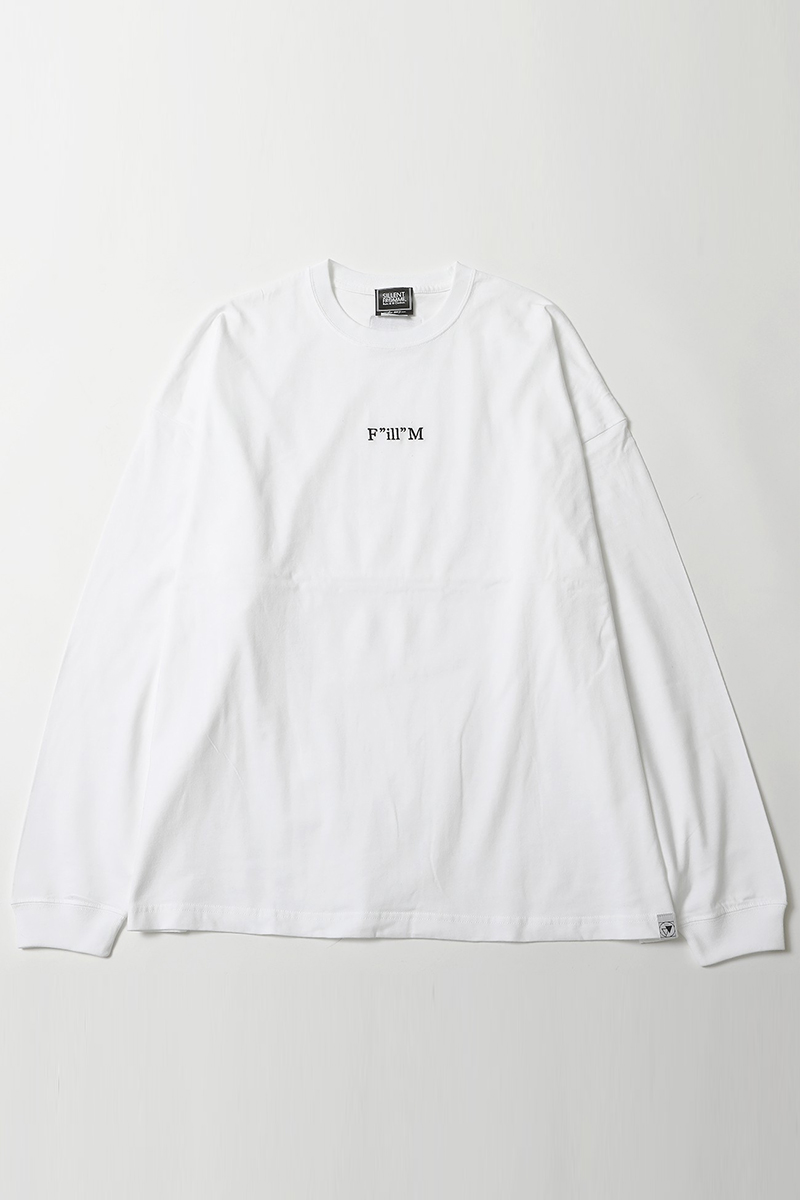 SILLENT FROM ME FILLM -Loose Long Sleeve- WHITE