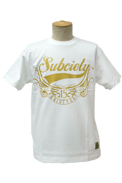 Subciety 15th GLORIOUS S/S WHITE/GOLD