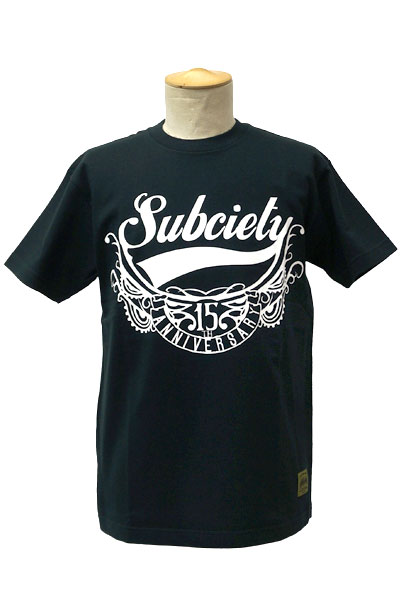 Subciety 15th GLORIOUS S/S BLACK/WHITE