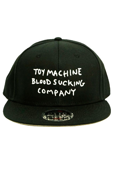 TOY MACHINE TMS18CP18 BASEBALL CAP BLACK