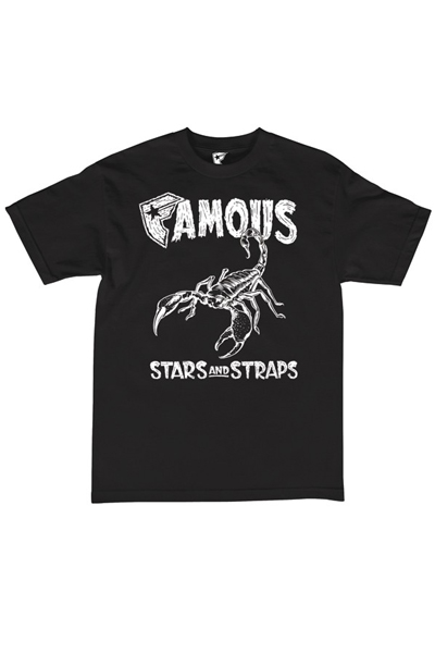 FAMOUS STARS AND STRAPS SCORPIO Tee BLK