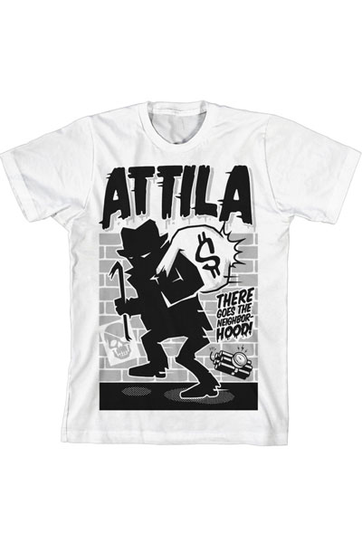 ATTILA Neighborhood White - T-Shirt
