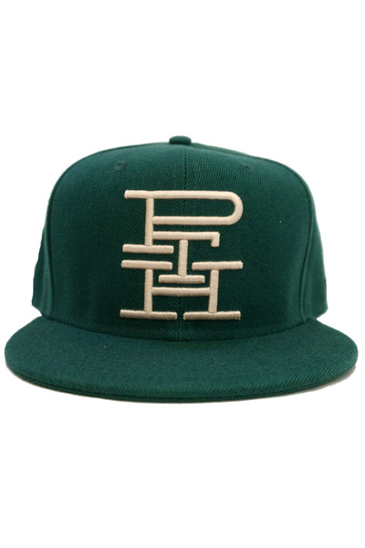 PROTEST THE HERO Crest Logo Forest Green - Snapback Hat