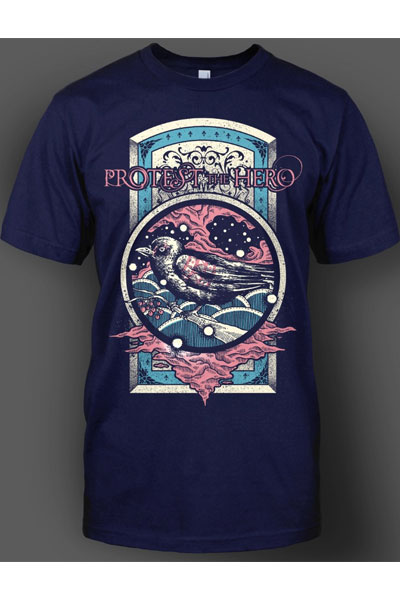 PROTEST THE HERO Sparrow Navy - T-Shirt