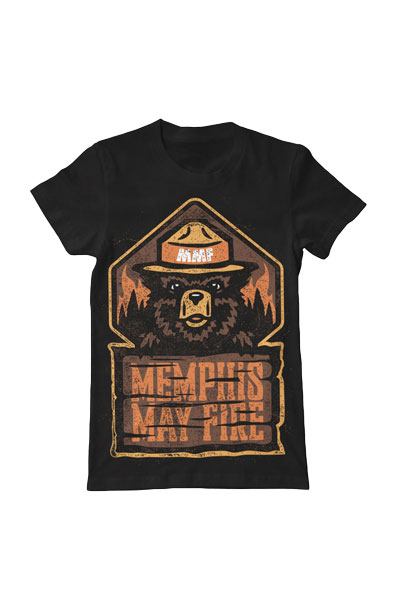 MEMPHIS MAY FIRE Smokey Black - T-Shirt
