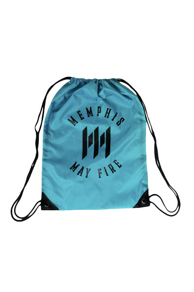 MEMPHIS MAY FIRE M Logo Blue - Cinch Bag