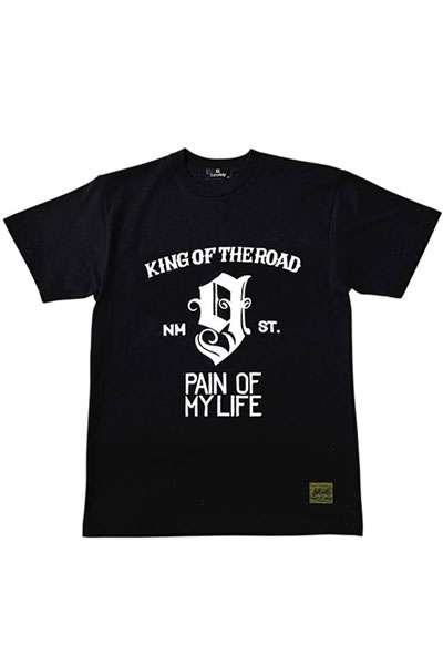 NineMicrophones King Of The Road S/S BLACK/WHITE