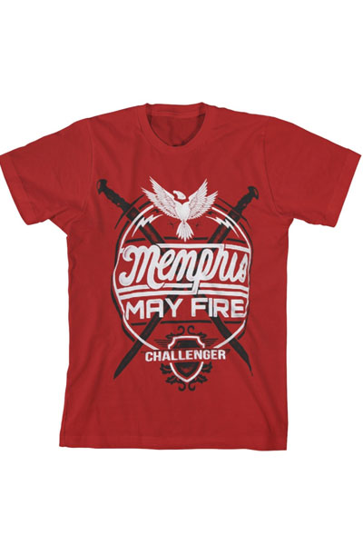 MEMPHIS MAY FIRE Challenger Red - T-Shirt