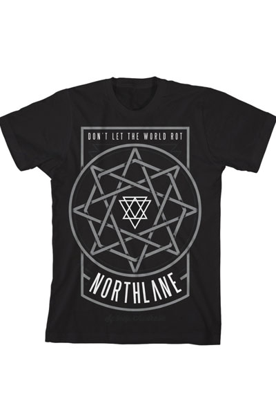 NORTHLANE Octogram Black - T-Shirt