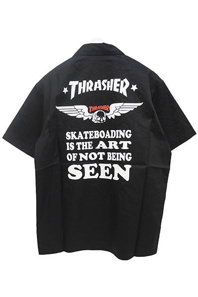 THRASHER TH5786S S/S Shirt BLK