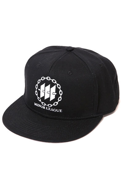 SILLENT FROM ME "20" -Snapback- MINOR LEAGUE Collaboration BLACK